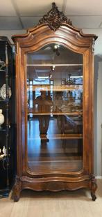 Vitrinekast in de Louis XV-stijl., Ophalen, Mandysmaison, 100 tot 150 cm, 200 cm of meer