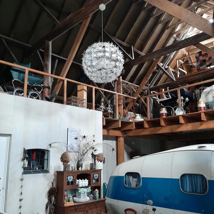 bolvormig designlamp;)  Maskros paardenbloemlamp, Huis en Inrichting, Lampen | Hanglampen, 75 cm of meer, Ophalen of Verzenden