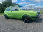 Volkswagen Golf MK1 1980, 1.8 20VT bekend als Vipergreenmk1, Auto's, Voorwielaandrijving, Stof, Zwart, 4 cilinders