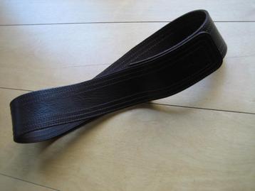 Nieuwe stoere donkerbruin leren riem McGREGOR 90 snazzeys beschikbaar voor biedingen