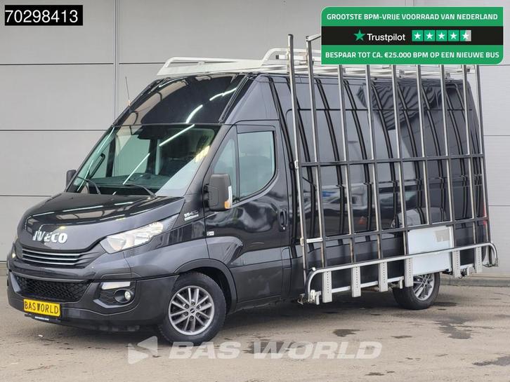 Iveco Daily 35S21 3.0L Automaat Glasresteel 210PK 3,5t Trekh, Auto's, Bestelauto's, Bedrijf, Te koop, Airconditioning, Bochtverlichting