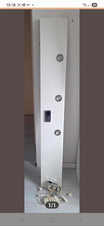 Lichtlijst badkamer hoogglans wit van Brugman 165x20cm beschikbaar voor biedingen