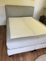Ikea mjolvik boxspring 160 x 200 grijs, Huis en Inrichting, Slaapkamer | Boxsprings, Ophalen, Tweepersoons, Zo goed als nieuw