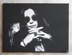 Ozzy Osbourne Handgegraveerde afbeelding op plaatwerk, Verzenden