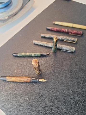 Vintage vulpen - Marbled look beschikbaar voor biedingen