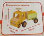 houten loopauto geel, nieuw in doos, Ophalen of Verzenden, Nieuw, Auto