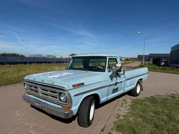 *** Ford F100 uit 1972 Blauw *** beschikbaar voor biedingen