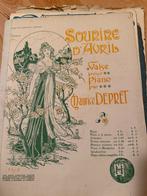 Flinke stapel oude bladmuziek frans, Ophalen of Verzenden