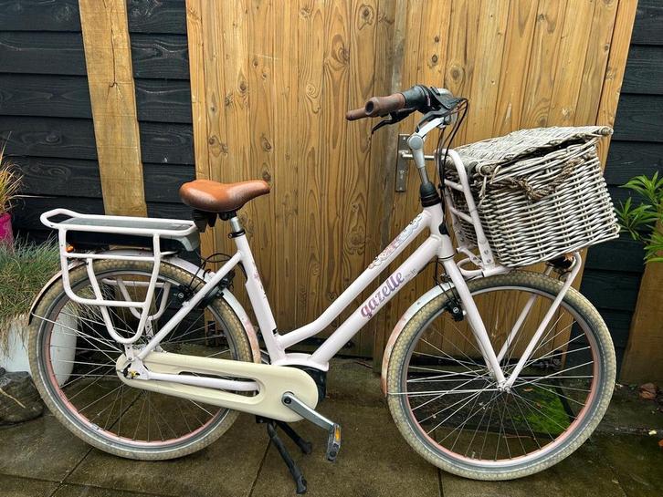 Gazelle Miss Grace Elektrische Fiets - Maat 54, Fietsen en Brommers, Fietsen | Dames | Damesfietsen, Gebruikt, Gazelle, (Extra) lage instap