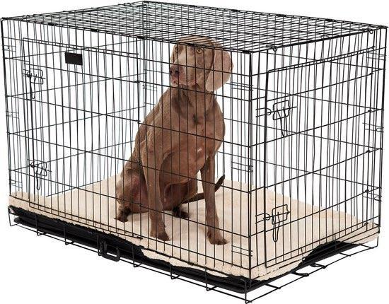 Brixy Hondenbench - XL - Opvouwbaar - 107x72x77CM, Dieren en Toebehoren, Hondenbenches, Zo goed als nieuw, Ophalen