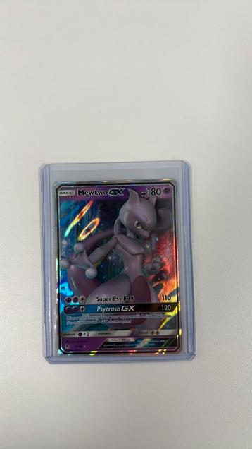 Mewtwo GX 31/68 Pokemon beschikbaar voor biedingen