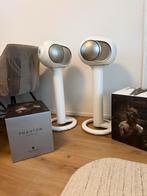 2x Devialet Phantom 105dB + Devialet Tree Stands, Zo goed als nieuw, 120 watt of meer, Front, Rear of Stereo speakers, Ophalen