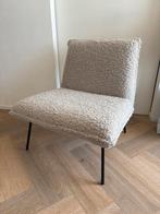 Mooie teddy/ boucle grijze fauteuil, Ophalen, Zo goed als nieuw, Eén, Stof
