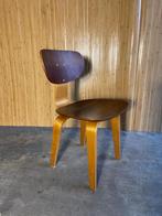 4x Pastoe Stoelen SB02 van Cees Braakman, Gebruikt, Bruin, Ophalen of Verzenden, Vier