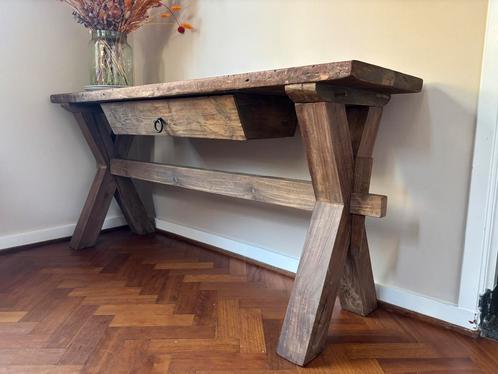 Sidetable Hoffz., Huis en Inrichting, Tafels | Sidetables, Zo goed als nieuw, 25 tot 50 cm, Rechthoekig, Ophalen of Verzenden