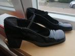 Gelakte pumps ECHTE LEER buiten/ binnen, m. 39, NIEUWE, Pumps, Zwart, Nieuw, Ophalen of Verzenden