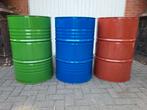 200 liter vaten vuurton brandton vuurkorf brandvat, Ophalen, Zo goed als nieuw