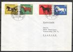 Duitsland (27) - paarden, Postzegels en Munten, Brief, Verzenden
