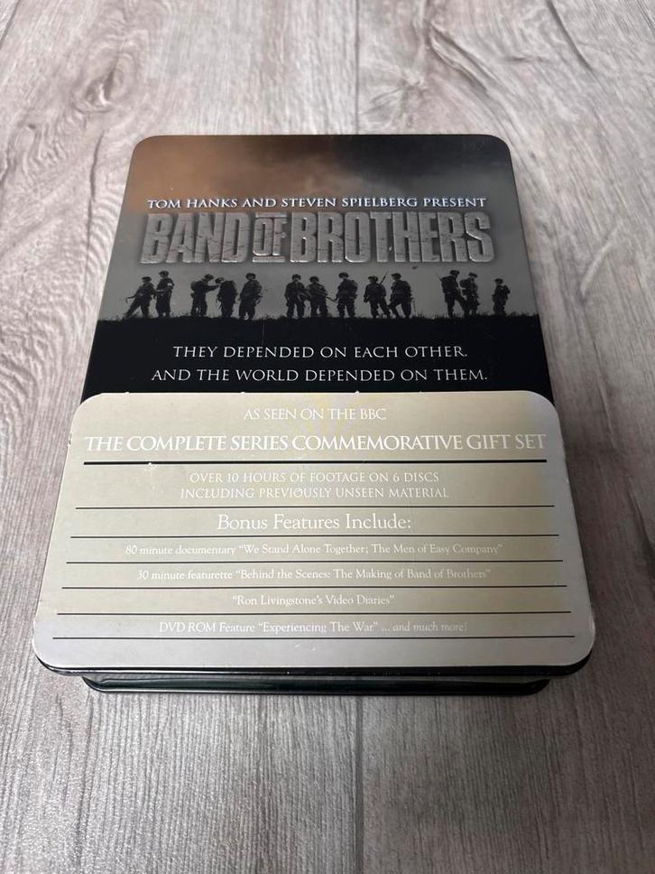 Band of Brothers DVD - Complete Serie - Aluminium Box, Cd's en Dvd's, Dvd's | Tv en Series, Zo goed als nieuw, Drama, Boxset, Vanaf 16 jaar