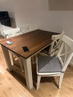 Eettafel koffietafel, Huis en Inrichting, Tafels | Eettafels, Gebruikt, 100 tot 150 cm, Eikenhout, Ophalen of Verzenden