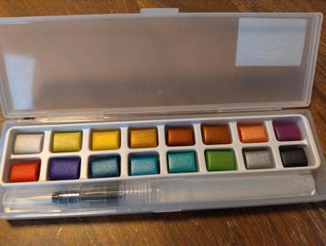 glitter aquarel verf paintersisters beschikbaar voor biedingen