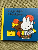nijntje liedjes. Boekje + cd in goede staat, Ophalen of Verzenden, Zo goed als nieuw, 3 tot 4 jaar