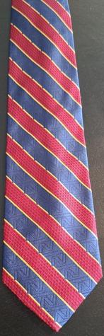 Nationale Nederlanden stropdas rood-geel-blauw gestreept, Verzamelen, Nieuw, Ophalen of Verzenden