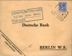 Treinstempel Amsterdam - Bentheim - Berlijn - 1926, Postzegels en Munten, Ophalen of Verzenden, Envelop