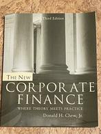 The new Corporate Finance, Boeken, Donald H. Chew jr, Ophalen of Verzenden, Zo goed als nieuw