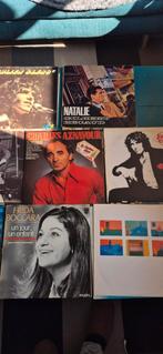 50 LP' vinyl Franse artiesten, Ophalen, Gebruikt