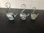 3 Murano zwanen., Antiek en Kunst, Antiek | Glas en Kristal, Ophalen of Verzenden