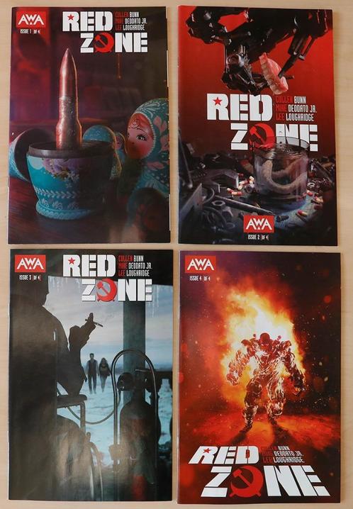 Comics: Red Zone - Cullen Bunn/Mike Deodato - AWA, Boeken, Strips | Comics, Zo goed als nieuw, Complete serie of reeks, Amerika