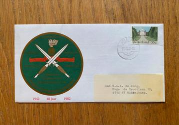 Veldpost Eerstedagenvelop KCT Commando 1982 beschikbaar voor biedingen