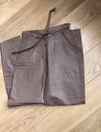Echt leder broek/pantalon, Kleding | Dames, Broeken en Pantalons, Ophalen, Zo goed als nieuw