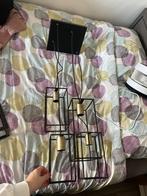 Hanglamp zwart / goud Leen Bakker excl. lampenbollen, Ophalen, Zo goed als nieuw, 50 tot 75 cm