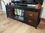 Te koop: TV meubel koloniaal, Ophalen, 25 tot 50 cm, Minder dan 100 cm