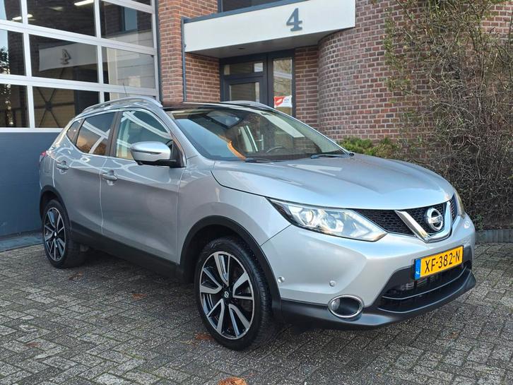 Nissan Qashqai 1.2 Tekna Nap |Camera |Trekhaak |Clima, Auto's, Nissan, Bedrijf, Te koop, Qashqai, 360° camera, ABS, Achteruitrijcamera