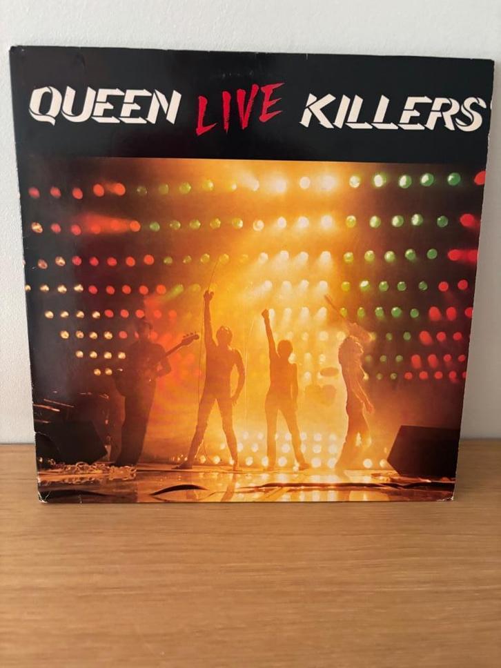 LP - Queen - Live Killers, Cd's en Dvd's, Vinyl | Rock, Gebruikt, Poprock, 12 inch, Verzenden
