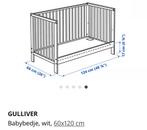 Gratis peuterbed, Ophalen, Gebruikt, Minder dan 140 cm, Minder dan 70 cm