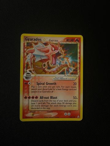 Gyarados [Gold Star] #102	- Pokemon Holon Phantoms beschikbaar voor biedingen