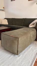 BePureHome Rodeo poef ecoleer army 43x120x60, Huis en Inrichting, Banken | Voetenbanken en Poefen, Ophalen, Stoer, Industrieel