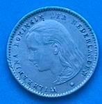 10 Cent 1894 - Wilhelmina, Postzegels en Munten, Munten | Nederland, Zilver, Ophalen of Verzenden, 10 cent, Koningin Wilhelmina