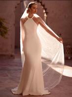 Prachtige nieuwe collectie trouwjurk Bianco Evento halter, Ophalen of Verzenden, Nieuw, Wit, Trouwjurk