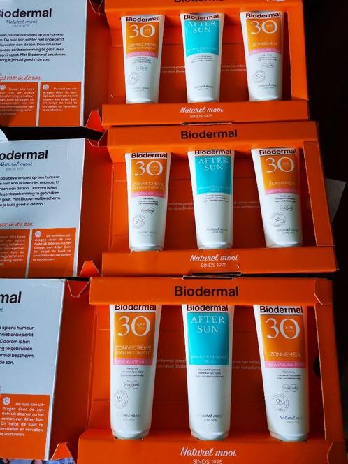 3 BIODERMAL GESCHENKDOOS ZON NIEUW 3X 50 ML GRATIS Rituals, Sieraden, Tassen en Uiterlijk, Uiterlijk | Gezichtsverzorging, Nieuw