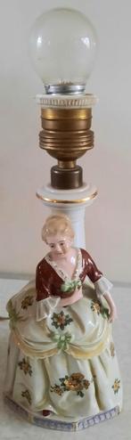 Antiek porselein beelden lampje,gemerkt met germany, Antiek en Kunst, Ophalen of Verzenden