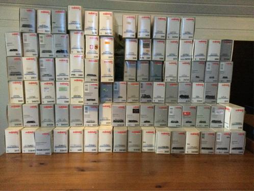 Grote marklin verzameling te koop, Hobby en Vrije tijd, Modeltreinen | H0, Gebruikt, Locomotief, Gelijkstroom, Overige merken