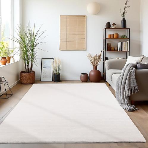 Nieuw Super zacht Groot cream-wit vloerkleed - 200 x 290 cm, Huis en Inrichting, Stoffering | Tapijten en Kleden, Nieuw, 200 cm of meer