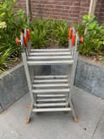 Altrex CT 4037 4x3, Doe-het-zelf en Verbouw, Ladders en Trappen, Ophalen, Gebruikt, Ladder, Opvouwbaar of Inschuifbaar