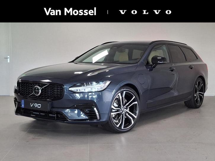 Volvo V90 T8 Plug-in hybrid AWD Ultra Dark | B&W Audio | Pan, Auto's, Volvo, Bedrijf, Te koop, V90, 360° camera, 4x4, ABS, Achteruitrijcamera