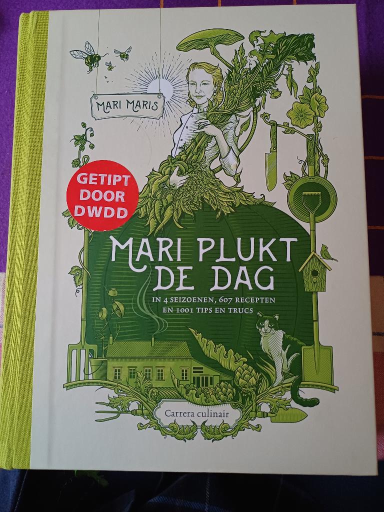 Mari Maris Plukt de dag. Hardcover, Boeken, Mari Maris, Gezond koken, Tapas, Hapjes en Dim Sum, Nederland en België